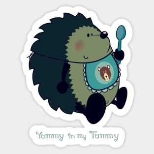 Yummy in my Tummy Sticker